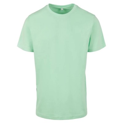 тениска,мъжки,тениски,дамски,тениски,build,your,brand,by004,basic,short,sleeve,t,shirt,green,(neo,mint)