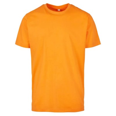 тениска,мъжки,тениски,build,your,brand,short,sleeve,t,shirt,paradise,orange,(orange)