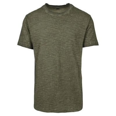 тениска,мъжки,тениски,build,your,brand,spray,dye,short,sleeve,t,shirt,green,(olive)