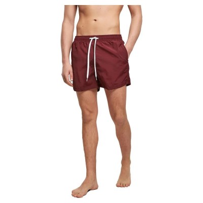 бански,гащета,мъжки,бански,костюми,build,your,brand,swimming,shorts,cherry,(red)