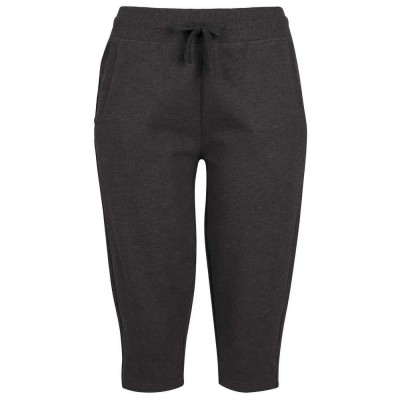 анцуг,дамски,панталони,build,your,brand,terry,3,4,jogging,sweat,pants,charcoal,(grey)