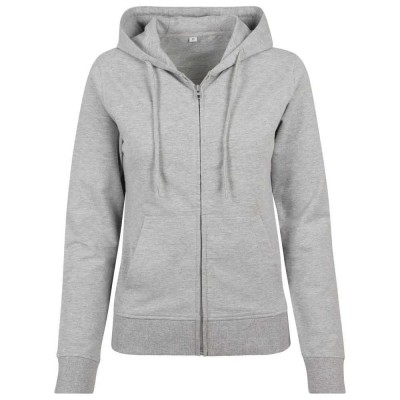 блуза,дамски,блузи,build,your,brand,terry,full,zip,sweatshirt,heather,grey,(grey)
