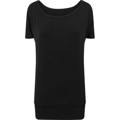 тениска,дамски,тениски,build,your,brand,viscose,by040,short,sleeve,t,shirt,black,(black)