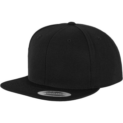 юношеска,шапка,с,козирка,всички,шапки,flexfit,classic,snapback,junior,cap,black,(black,black)