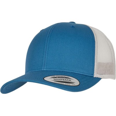 шапка,всички,шапки,flexfit,retro,trucker,2,tone,cap,blue,(steel,blue,silver)