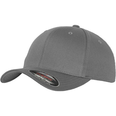 юношеска,шапка,всички,шапки,flexfit,wooly,combed,junior,cap,grey