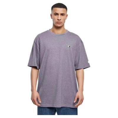 тениска,мъжки,тениски,starter,black,label,essential,oversize,short,sleeve,t,shirt,purple,(dusty,purple,melange)