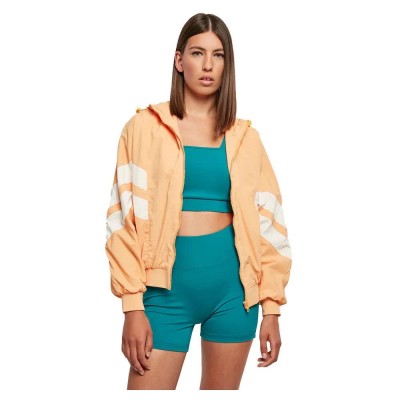 яке,дамски,якета,и,палта,urban,classics,crinkle,batwing,jacket,pale,orange,whitesand,(orange)