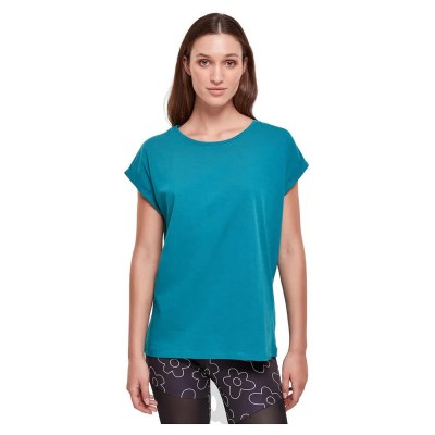 тениска,дамски,тениски,urban,classics,extended,shoulder,short,sleeve,t,shirt,water,green,(green)