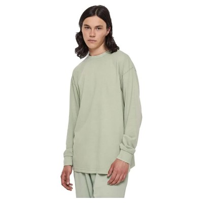тениска,мъжки,тениски,urban,classics,heavy,boxy,acid,wash,long,sleeve,t,shirt,vintage,green,(green)