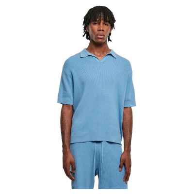 риза,с,къс,ръкав,мъжки,ризи,urban,classics,oversized,short,sleeve,shirt,blue