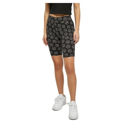 клин,дамски,клинове,дамски,чорапогащи,и,клинове,urban,classics,soft,aop,cycle,short,leggings,black,(black,peace)