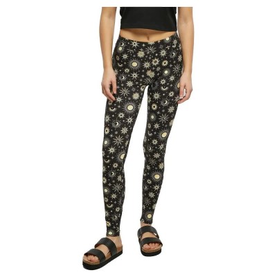клин,дамски,клинове,дамски,чорапогащи,и,клинове,urban,classics,soft,aop,high,waist,leggings,multicolor,(black,sun)