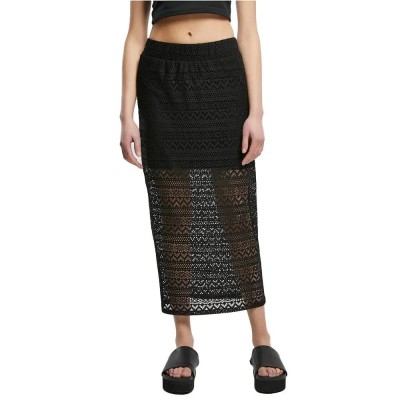 пола,дамски,поли,и,рокли,urban,classics,stretch,crochet,lace,midi,skirt,black