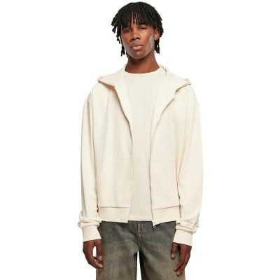 блуза,мъжки,пуловери,urban,classics,ultra,heavy,full,zip,sweatshirt,whitesand,(beige)