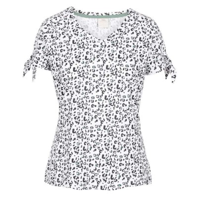 тениска,дамски,тениски,trespass,fernie,sleeveless,t,shirt,black,animal,print,(white)