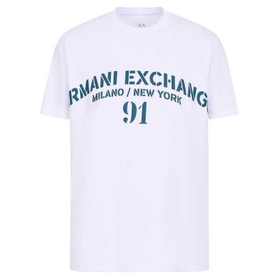 тениска,мъжки,тениски,armani,exchange,6rztlu,zj9jz,short,sleeve,t,shirt,white