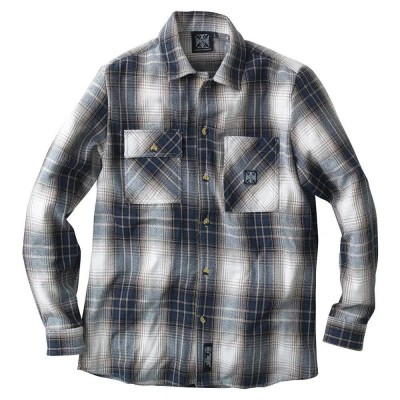 риза,с,дълъг,ръкав,мъжки,ризи,west,coast,choppers,riser,long,sleeve,shirt,brown,grey,(brown,blue)