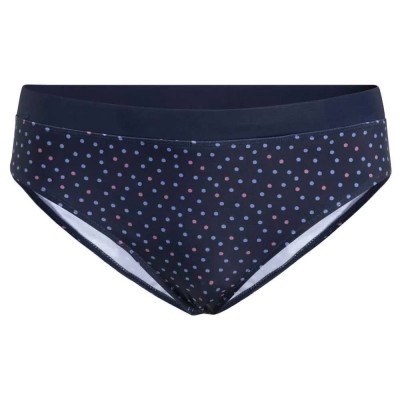 дамски,бански,костюми,trespass,tina,bikini,bottom,navy,dot,print,(blue)