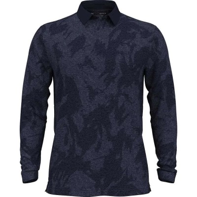 мъжки,блузи,с,яка,under,armour,golf,playoff,jacquard,long,sleeve,polo,blue,(midnight,navy,midnight,navy)