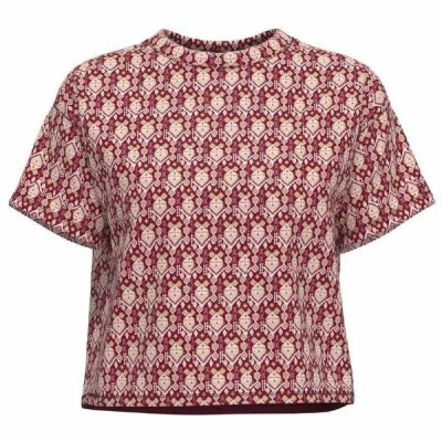 тениска,дамски,тениски,pepe,jeans,bernetta,short,sleeve,t,shirt,red,(multi)