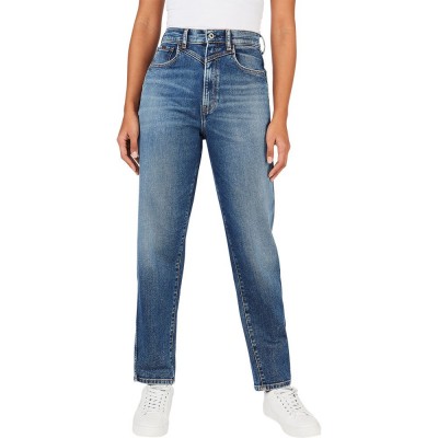 дамски,панталони,pepe,jeans,rachel,high,waist,jeans,blue