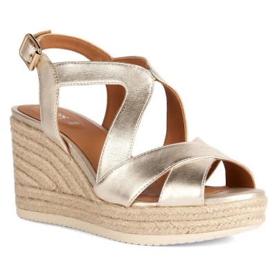 сандали,на,платформа,дамски,сандали,и,чехли,geox,ponza,esparto,wedge,sandals,golden,(light,gold)
