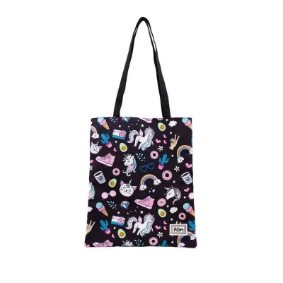пазарска,чанта,всички,чанти,oh,my,pop,illusion,shopping,bag,black,(black)