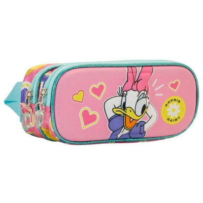 канцеларски,принадлежности,karactermania,3d,double,daisy,duck,oops,pencil,case,pink