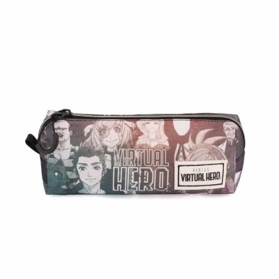 канцеларски,принадлежности,karactermania,square,hs,virtual,hero,virtual,hero,pencil,case,brown