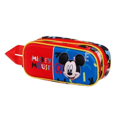 канцеларски,принадлежности,disney,mickey,mouse,joyful,3d,doble,pencil,case,multicolor