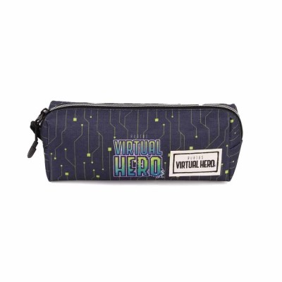 канцеларски,принадлежности,karactermania,square,hs,virtual,hero,omg,pencil,case,blue