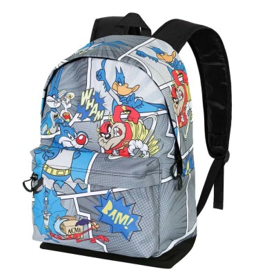 раница,раници,karactermania,fan,hs,2.0,looney,tunes,batman,comic,backpack,beige