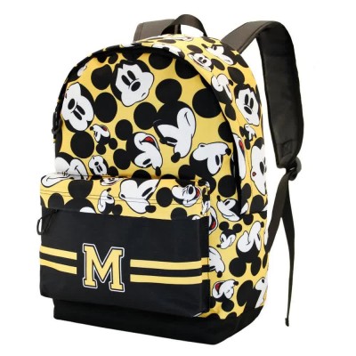раница,раници,karactermania,eco,2.0,mickey,mouse,backpack,yellow