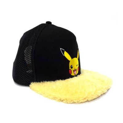 шапка,всички,шапки,heroes,inc,pokemon,pikachu,wink,cap,yellow,(black)