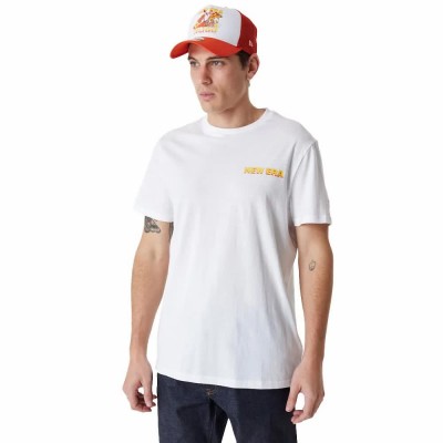 тениска,мъжки,тениски,new,era,food,graphic,short,sleeve,t,shirt,white