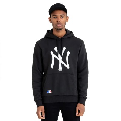 суичър,мъжки,пуловери,new,era,mlb,regular,new,york,yankees,hoodie,black