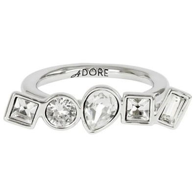 бижутерия,adore,5375528,ring,silver,(grey)