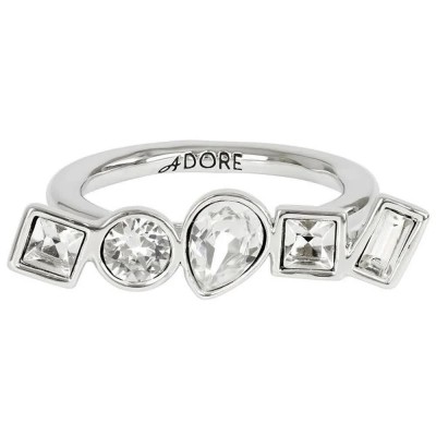бижутерия,adore,5375529,ring,silver,(grey)
