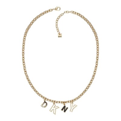 бижутерия,dkny,5520044,necklace,golden