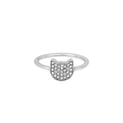 бижутерия,karl,lagerfeld,5420557,ring,silver,(grey)