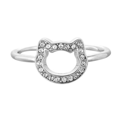 бижутерия,karl,lagerfeld,5483546,ring,silver,(grey)