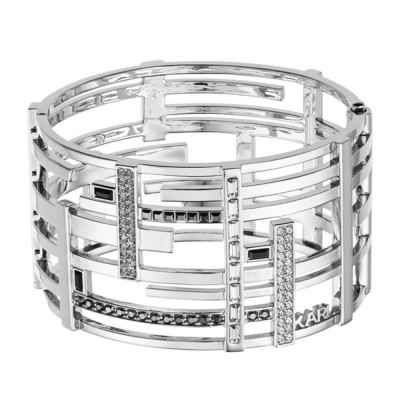 бижутерия,karl,lagerfeld,5512166,bracelet,silver,(grey)
