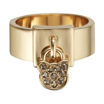 бижутерия,karl,lagerfeld,5512265,ring,golden