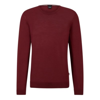 блуза,мъжки,пуловери,boss,leno,10241501,sweater,red,(dark,red)