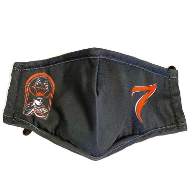 други,аксесоари,kimi,number,7,face,mask,black,(black)