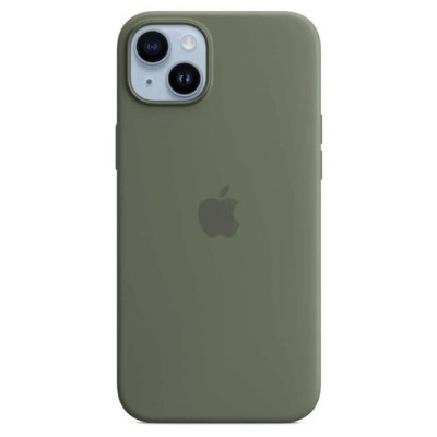 други,аксесоари,apple,silicone,iphone,14,plus,phone,case,green,(olive)