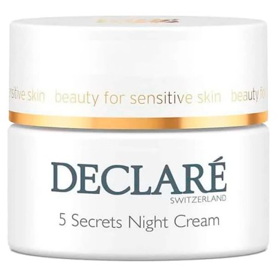 специфични,козметични,продукти,declare,5,secrets,night,50ml,moisturizer,golden