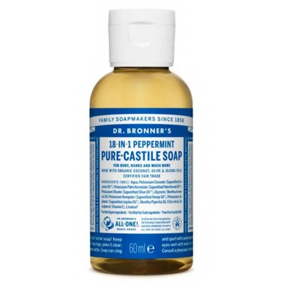 хигиена,тяло,dr,bronners,menta,60ml,liquid,soap,clear