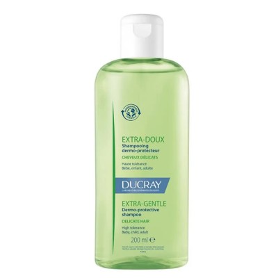 хигиена,коса,ducray,extra,shower,200ml,shampoo,clear